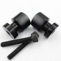 Httmt Mt221-005- Black Swingarm Spools Gsxr Engraved Logo 8mm Thread Compatible With Suzuki Gsx-r 1000 2001-2012 Gsxr 600