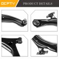 Ocpty New 6-piece Fit For Infiniti Qx56 Nissan Armada 2 Front Inner Tie Rod End 1 Outer Rear Sway Bar Link