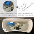 Uxcell Toilet Stopper Flapper 1pcs Universal Replacement Fit 3 Flush Valve Leaking Blue 4 92 X3 62