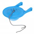 Uxcell Toilet Stopper Flapper 1pcs Universal Replacement Fit 3 Flush Valve Leaking Blue 4 92 X3 62