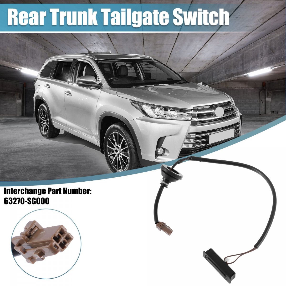 63270-sg000 Rear Trunk Tailgate Door Switch For Subaru Forester 2014-2018