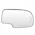 Ocpty Driver And Passenger Side Mirror Glass Smooth Heated Turn Signal Replacement For 2003-2006 Cadillac Escalade Esv