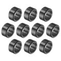 10 Pcs Aluminum Spacer 1 4 Bore X 3 8 Od 16 Length Black Round Unthreaded Standoff Bushing Plain Finish Metal Spacers 