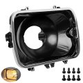 5x7 Headlight Bucket Bracket Kit Replaces 42437 For Chevy Gmc Suburban Tahoe Topkick Kodiak Express Savana And More 