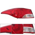 Tail Lamp Light Replacement For Hyundai Elantra 2011-2013 Red Lens Driver Side Halogen Brake Outer 924013y000