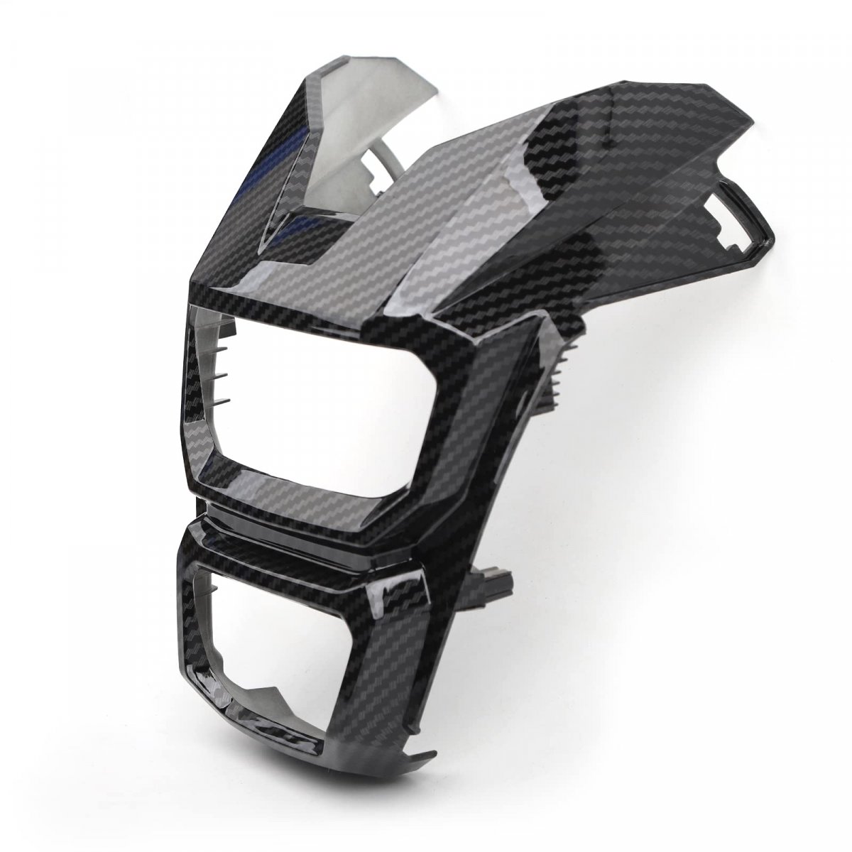 Minho Motorcycle Carbon Fibre Headlight Cover Fit For Honda Grom Msx125 Sf 2016-2020 Fairings Kit Parts