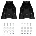 Aintier 2 Pcs High-strength Shackle Kit For 1999-2009 Ch-evrolet Silverado 1500 4 8l Black