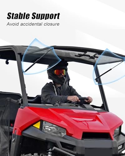 Front Window Lift Support Shock For Polaris Ranger 2013 2025 Replace Part C16 32076 Cab Enclosure Windshield Gas Strut 1 Pack