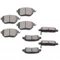 Aintier Automotive Replacement Brake Pads Front Rear Fit For Infiniti Fx35 2003-2005 For Fx45 Nissan Altima 2005-2006 Maxima
