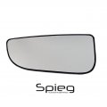 Spieg Driver Side Towing Mirror Spotter Glass Replacement For Dodge Ram 1500 2500 3500 2010-2021 Non-heated W Back Plate Left