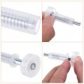 Uxcell Bifold Door Hardware 6-pack Bi-fold Top Guide Wheel Closet Repair Part Kit For Sliding Wardrobes Folding Door Silver