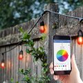 Feit Electric 24 12pc Light Color Changing Smart Wifi String Lights With Scheduling Features And Works Alexa Google Assistant