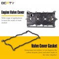 Ocpty Valve Cover Gasket Set Covers Replacement Fit For Nissan Rogue 2 5l 13264jg30c 2013-2015