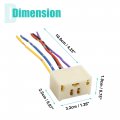 Uxcell Car Power Window Switch Socket 5 Pin Wiring Harness Plug Adapter Dc 12v 4pcs