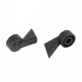 X Autohaux 2pcs 8e9955985 Rear Windshield Washer Sprayer Nozzle Double Hole Replacement For Audi A1 A3 A4 Q7