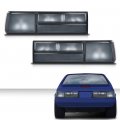G-plus Taillights Taillamps Rear Brake Lights Left Right Pair Set W O Bulbs Compatible With Ford Mustang 1987-1993 E7zz13405a
