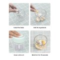 Electric Garlic Chopper Mini Large Capacity Powerful Motor 304 Stainless Steel Food Processor 250ml Green Baby Grinder
