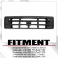 Hecasa Front Grille Compatible With 1992-1997 Ford Bronco F-150 F-250 Hd F-350 Replacement For Fo1200172 F6tz8200aaa 104-01450a