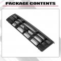 Hecasa Front Grille Compatible With 1992-1997 Ford Bronco F-150 F-250 Hd F-350 Replacement For Fo1200172 F6tz8200aaa 104-01450a
