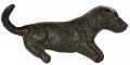 Midwest-cbk Cast Iron Dog Shaped Wall Hook In Choice Of Pose Laying 