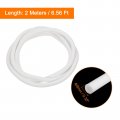 Uxcell Silicone Foam Seal Strip 9mm 0 35 Dia 2 Meters 6 56 Ft Long Sponge Rubber Weather Round Cord Solid For Machinery And