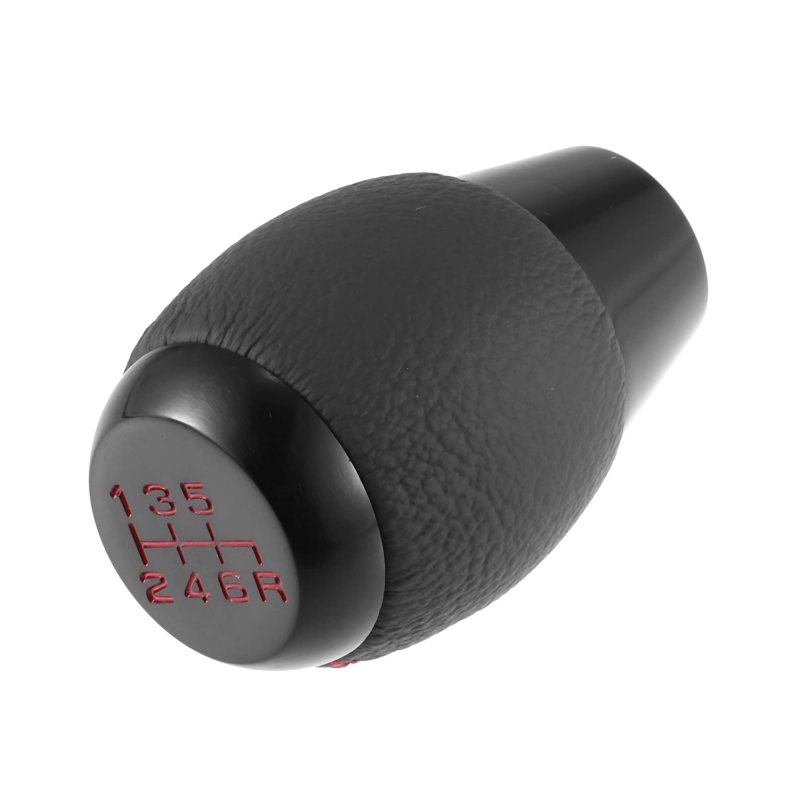 6 Speed Manual Gear Stick Shift Knob Transmission With Dust Cover Lever Shifter Handle For Honda Civic 1992-1995 Black