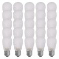 Ezls S14 Led Faceted Bulb Box Of 25 Cool White 
