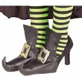 Witch Shoes Covers Gold 
