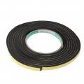 Uxcell 5 Pcs 3 Meters 8mm X 4mm Single-side Adhesive Shockproof Sponge Foam Tape Yellow