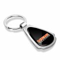 Ipick Image For Hemi Powered Black Dome Chrome Metal Teardrop Key Chain Keychain Official Licensed