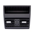 Geluoxi Air Vent Black Ac Rear Center Console Grille Cover Replacement For 5 Series F10 F11 2010-2016 64229172167 