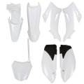 Motorcycle Plastic Mudguard Kit White Body Fairing Cover Replacement For Ttr110e Ttr 110 