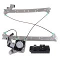 Power Window Regulator With Motor Assembly Rear Side A Pair Set Fit For 1999-2005 Pontiac Grand Am 4 Door 1999-20 Oldsmobile 