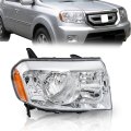 Right Side Headlight Assembly Chrome Housing Replacement For Pilot 2009 2010 2011 33100szaa01 Ho2519125 