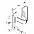 Prime-line Products E 2028 Daryl Sliding Door Keeper Stamped Steel Mortise