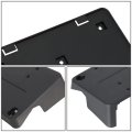 Non Sport Package Factory Style Front License Plate Mounting Bracket Compatible With Mercedes-benz Gla250 15-17 Matte Black