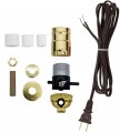 Creative Hobbiesa Make A Lamp Wiring Kit For Wine Oil Liquor Bottle Conversion Or Restoration Diy Repair Unique Side Exit 
