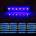 Ocpty Marker Lights 20pcs 6led Blue Side Fit For Truck Pickup Boat Suv Trail Freightliner Led Light