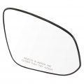 Ocpty Driver Side And Passenger Mirror Glass Metallic Finish Non-heated Replacement For 2013-2018 Toyota Rav4 Chrome
