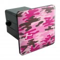 Pink Camouflage Tow Trailer Hitch Cover Plug Insert 