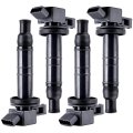 Set Of 4 Coil Packs For 2010012 Lexus Hs250h 2 4l L4 2010-2015 Scion Xb 2 Replacement Uf333 A 19185426 4-pins Ignition Ciolsi 
