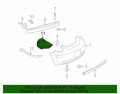 Volkswagen Vw Oem 06-10 Beetle Rear Bumper-support Right 1c0807712n
