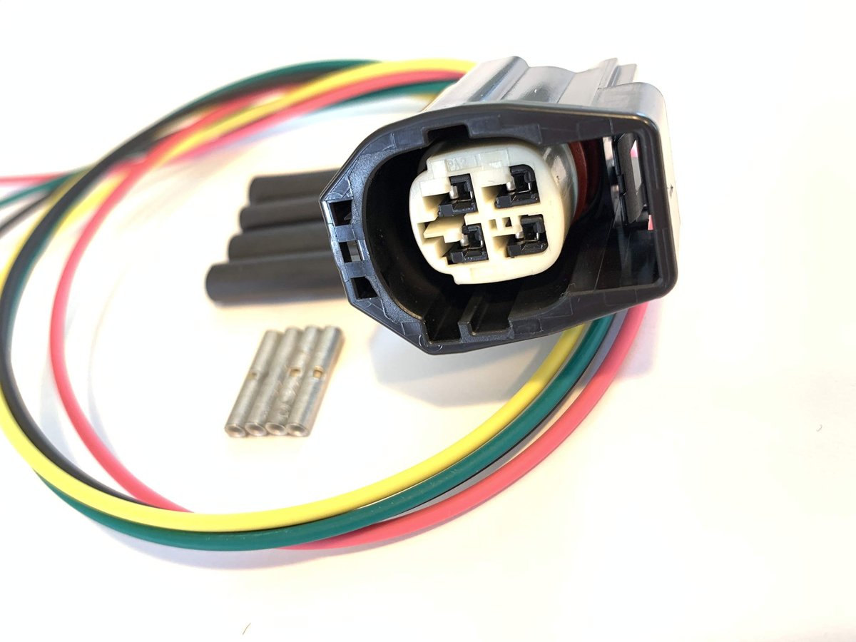 Pigtail Harness Wpt-1194 9u2z-14s411-akb For Catalyst Monitor O2 Sensor 13 In With 4 Cavities 18awg Signal Terminals