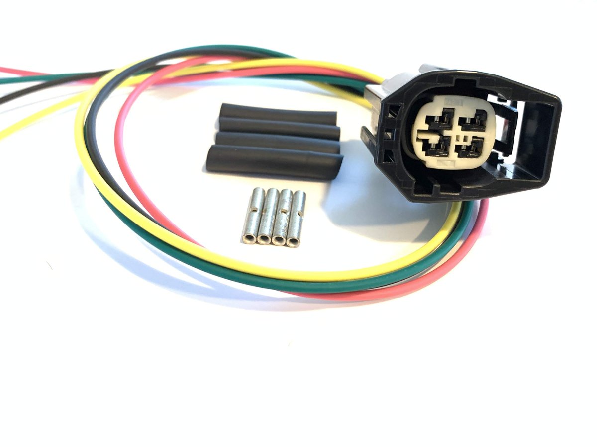 Pigtail Harness Wpt-1194 9u2z-14s411-akb For Catalyst Monitor O2 Sensor 13 In With 4 Cavities 18awg Signal Terminals