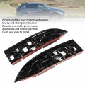 Front Grille Guard Abs 2pcs Glossy Black Grill Mesh Inserts Trims Replacement For Mazda Cxa 5 2022