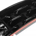 Front Grille Guard Abs 2pcs Glossy Black Grill Mesh Inserts Trims Replacement For Mazda Cxa 5 2022