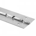 Sentry Supply 658-9402r Piano Hinge 3in X 54-1 2 In Stainless Steel Lh In-rh Out Spring-loaded Single Pack 