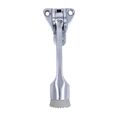 Tell Manufacturing Dt100008 Kickdown Door Holder Satin Chrome Plated Cast 4-1 8 