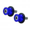 Hunter-bike M10x1 25 1 5 Universal Motorcycle Swingarm Spools Sliders Replacement For Kawasaki 650 Vulcan S 900 2015-2020 Blue 