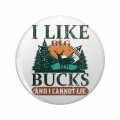 1080 Graphics I Like Big Bucks And Can Not Lie Key Chain Double Sided Stainless Steel Keychain 